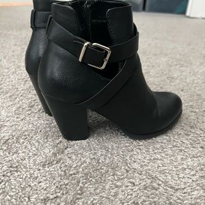 Call it Spring Black Booties